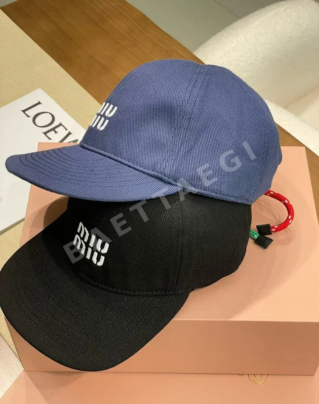 미우미우 모자 80817 Miu Miu Cap 상세 이미지 2