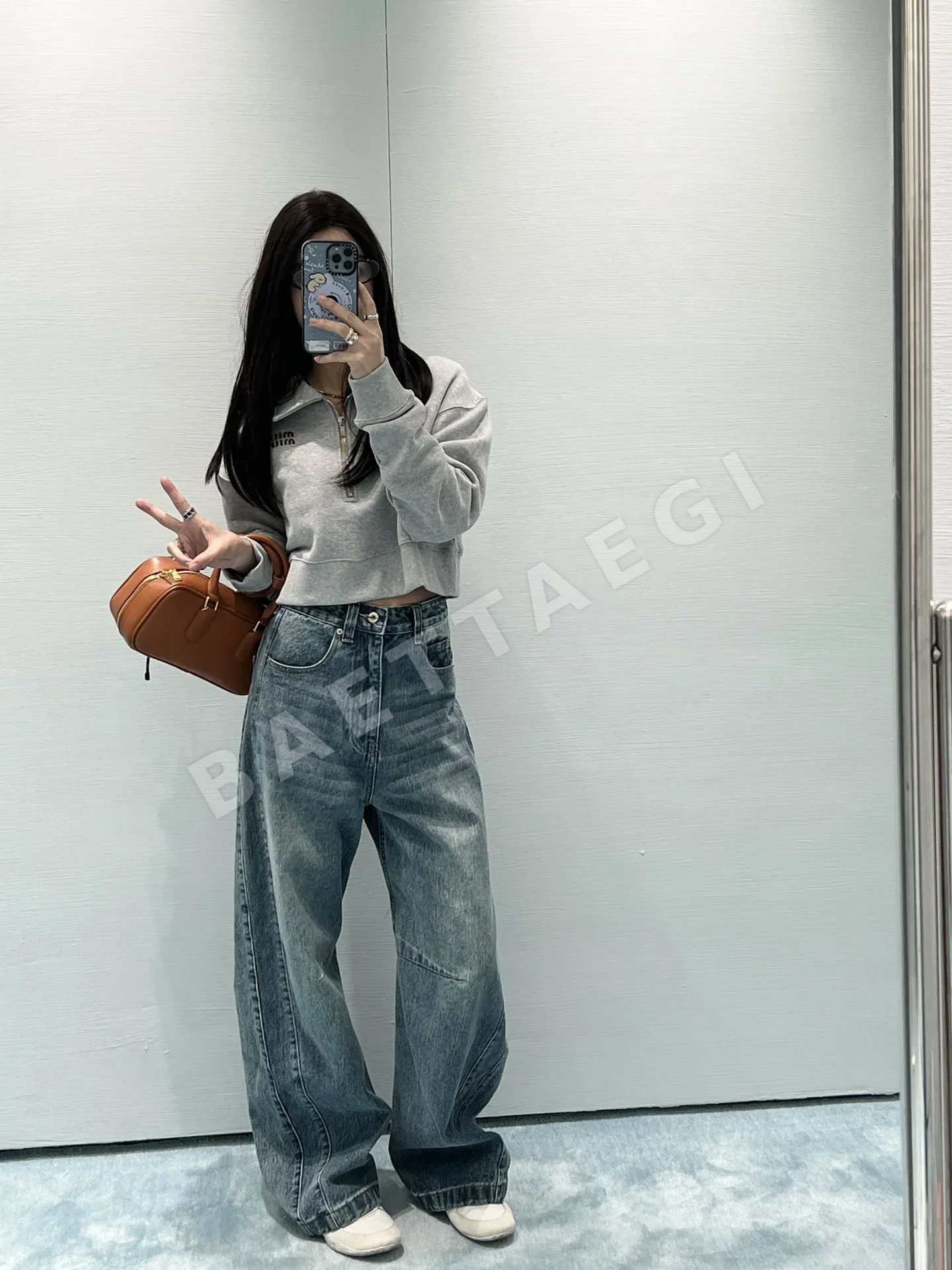 로에베 낫컷 여성 바지 상세 이미지 5