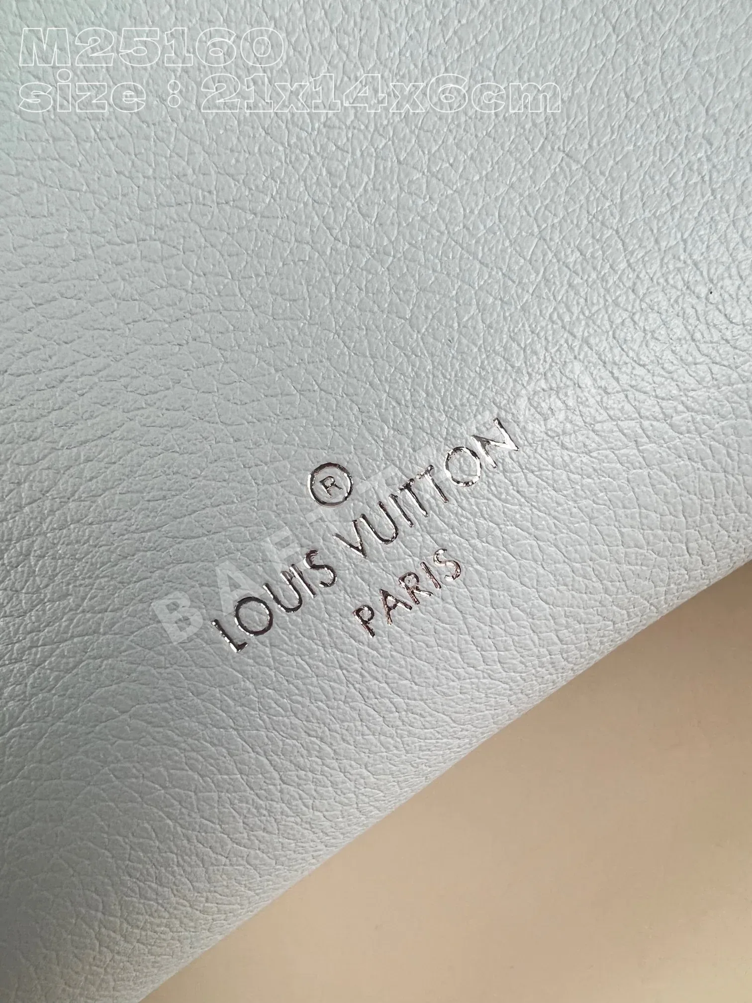 루이비통 M25160 블루 핸드백 미디엄 상세 이미지 3
