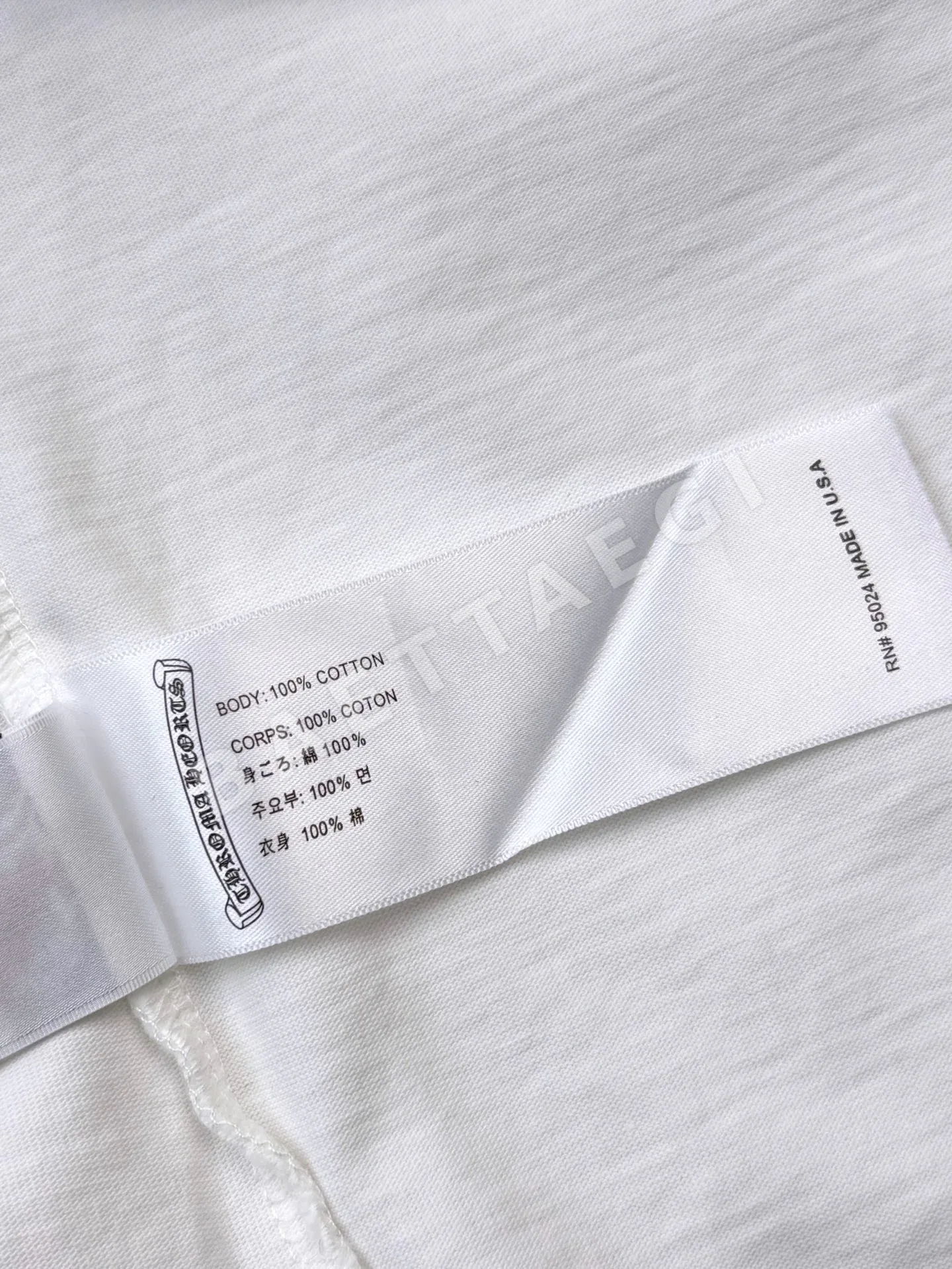 크롬하츠 남성 반팔 티셔츠 상세 이미지 8