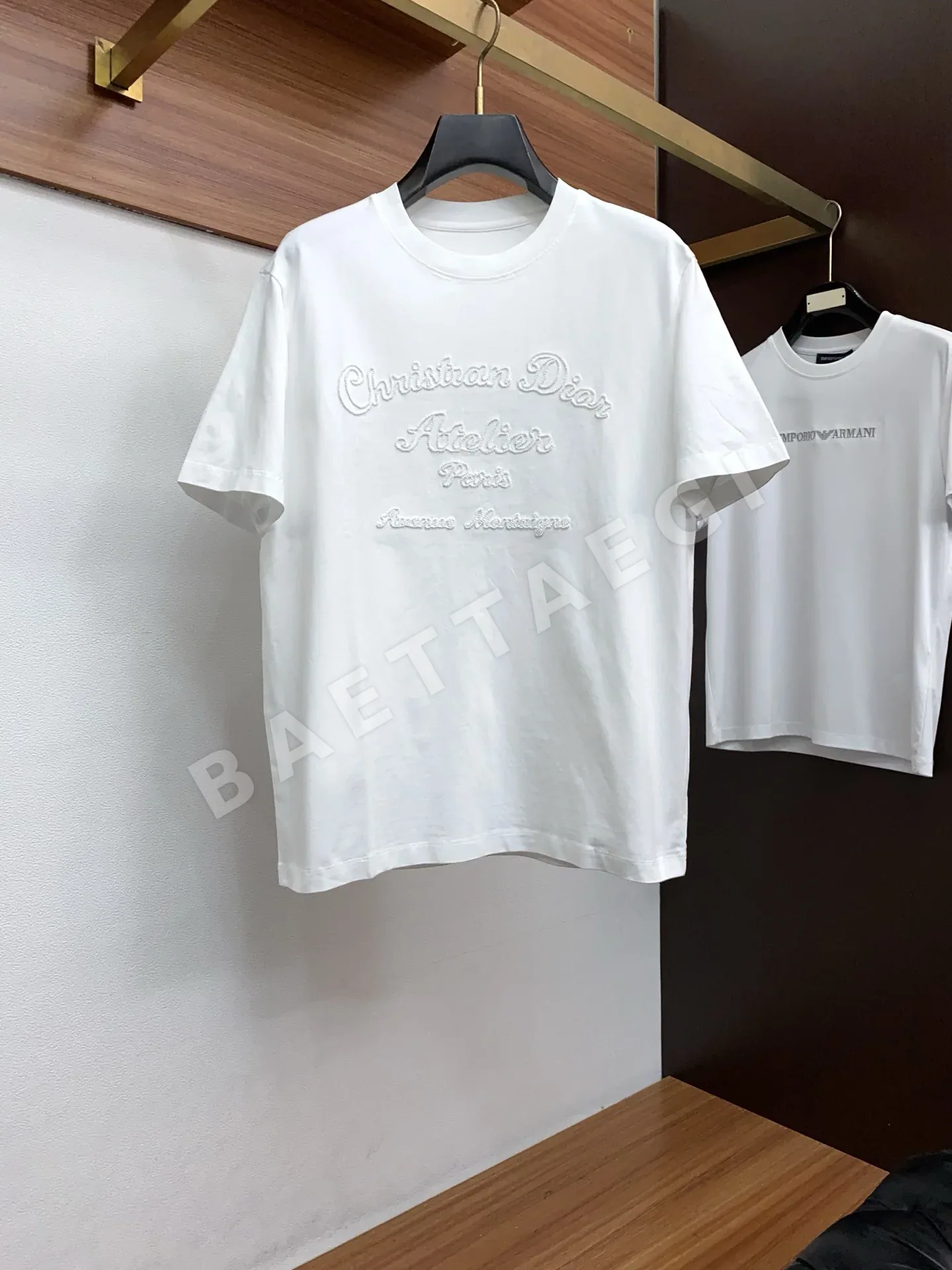 디올 남성 린넨 반팔 셔츠 47367
