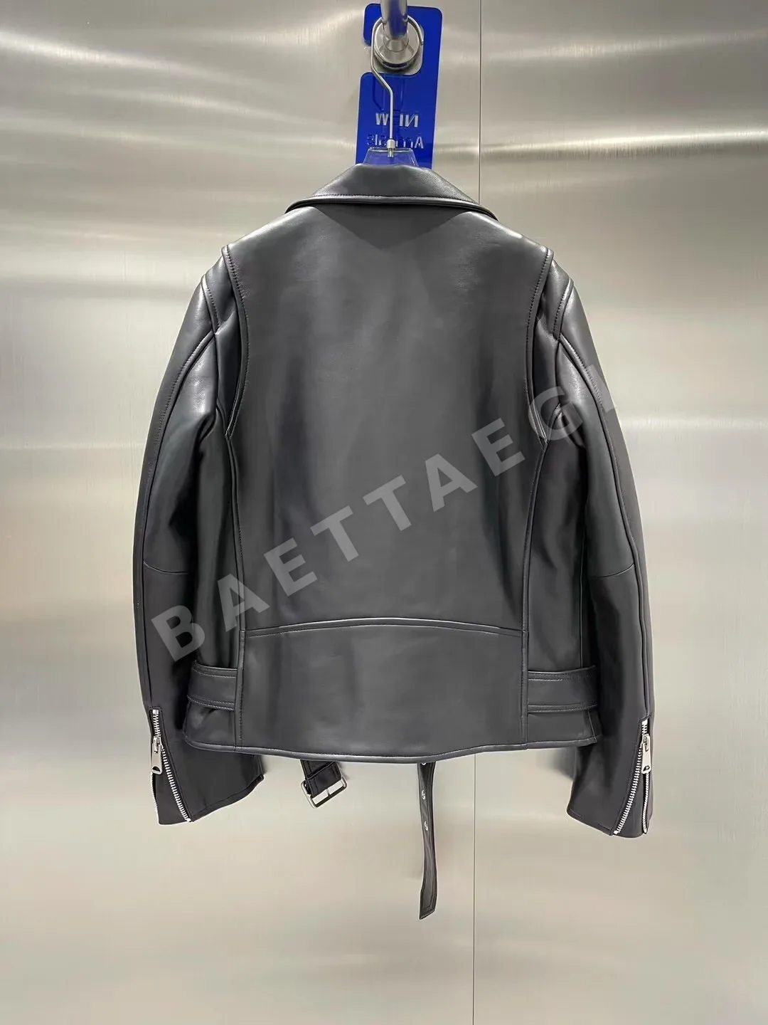 보테가베네타 랩 모터사이클 릴랙스핏 여성 자켓 상세 이미지 7
