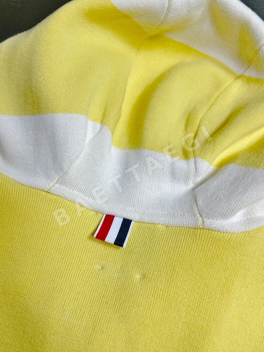 톰브라운 강아지 무늬 후드 니트 자켓 상세 이미지 11