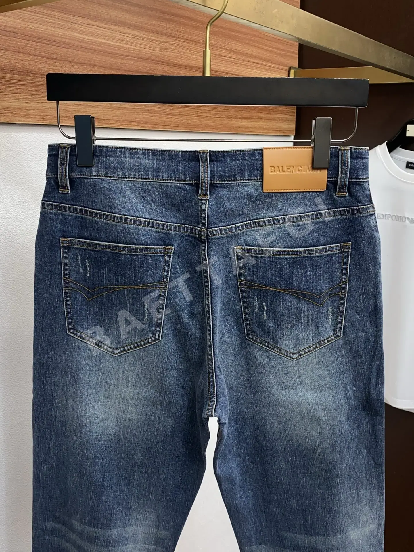 발렌시아가 남성 데님 청바지 상세 이미지 10