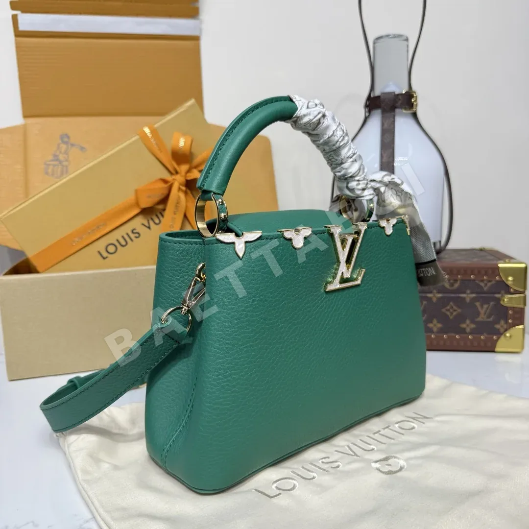 루이비통 캡슐 BB 더블 숄더 벨벳 핸드백 M29423 상세 이미지 2