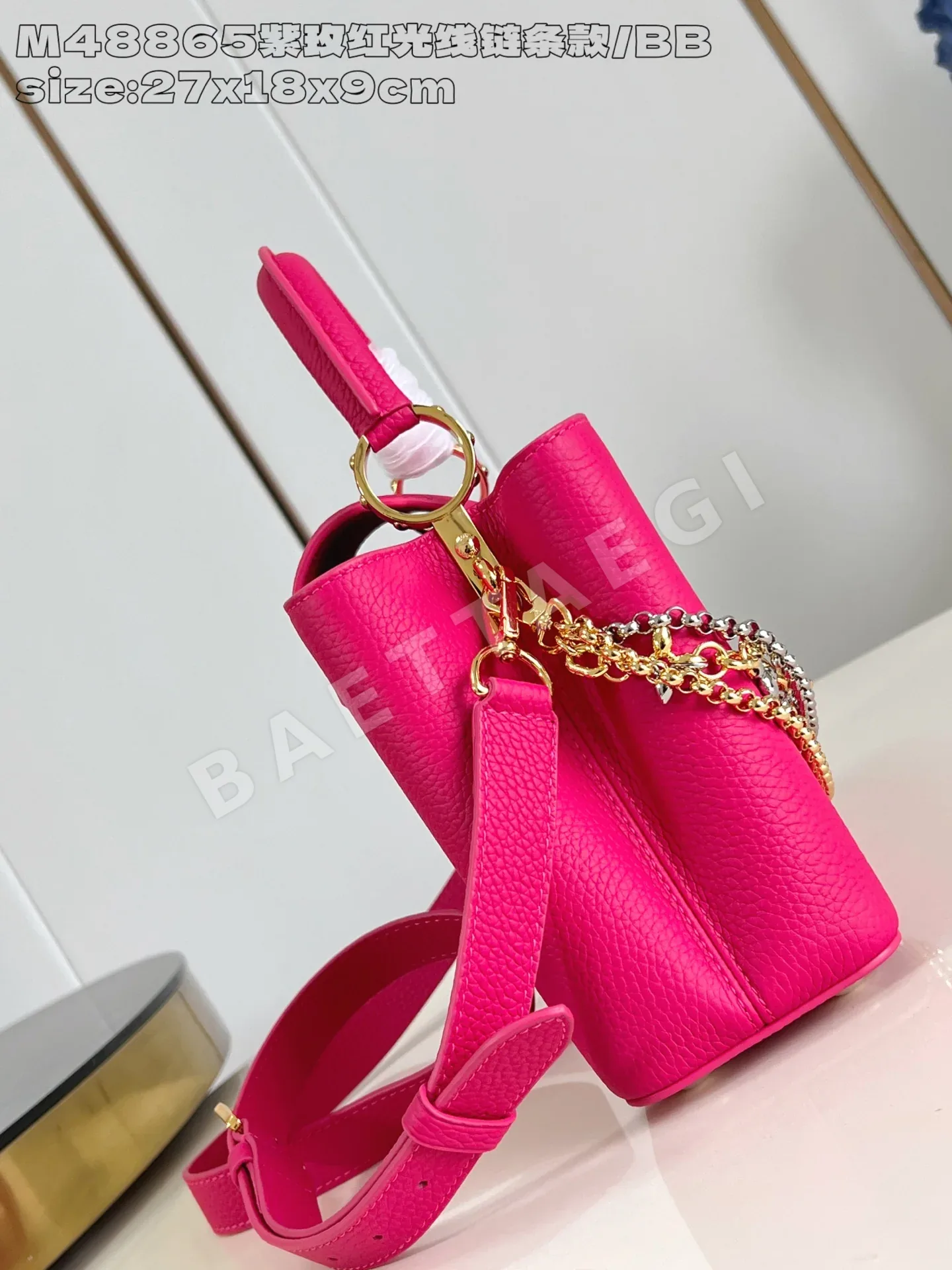 루이비통 카푸신 BB 스몰 가방 M48865 상세 이미지 3