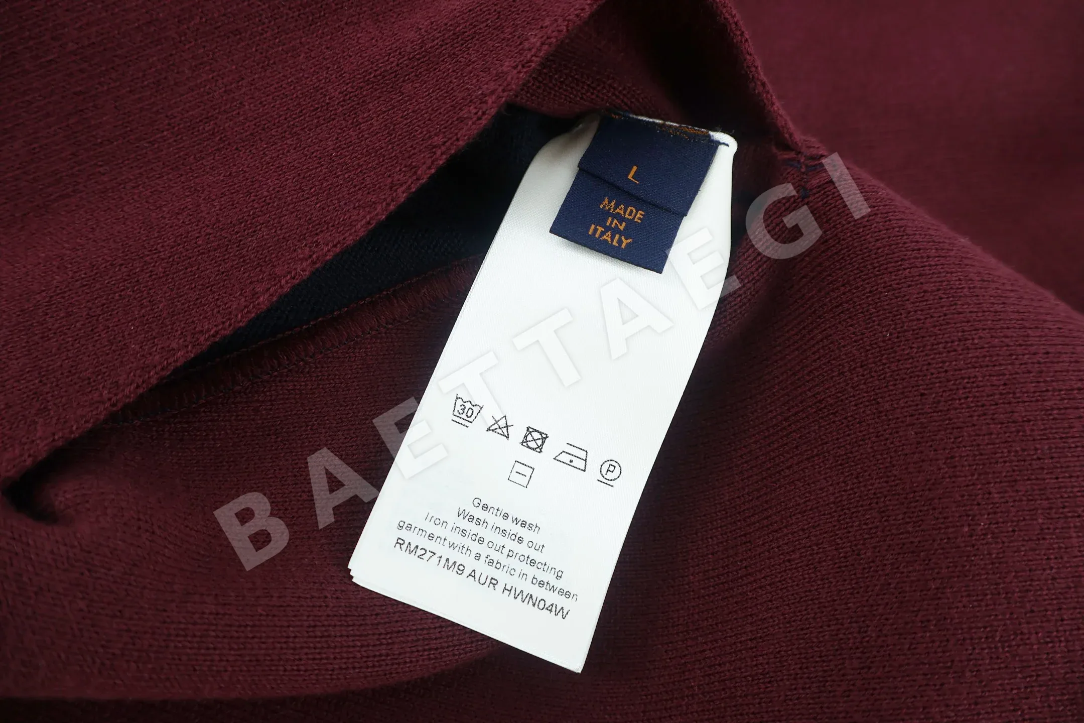 루이비통 컬러 블록 리버시블 하이넥 자켓 상세 이미지 14