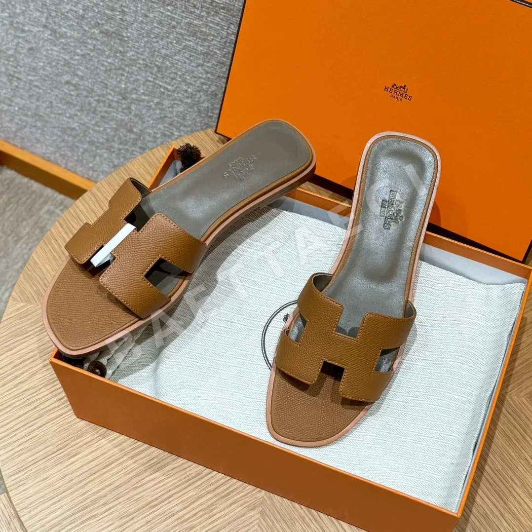 에르메스 181 오란 골든 브라운 샌들 8306 상세 이미지 2
