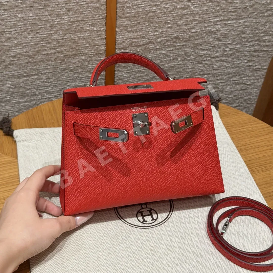 에르메스 켈리 미니 2 하트 레드 가방 192838