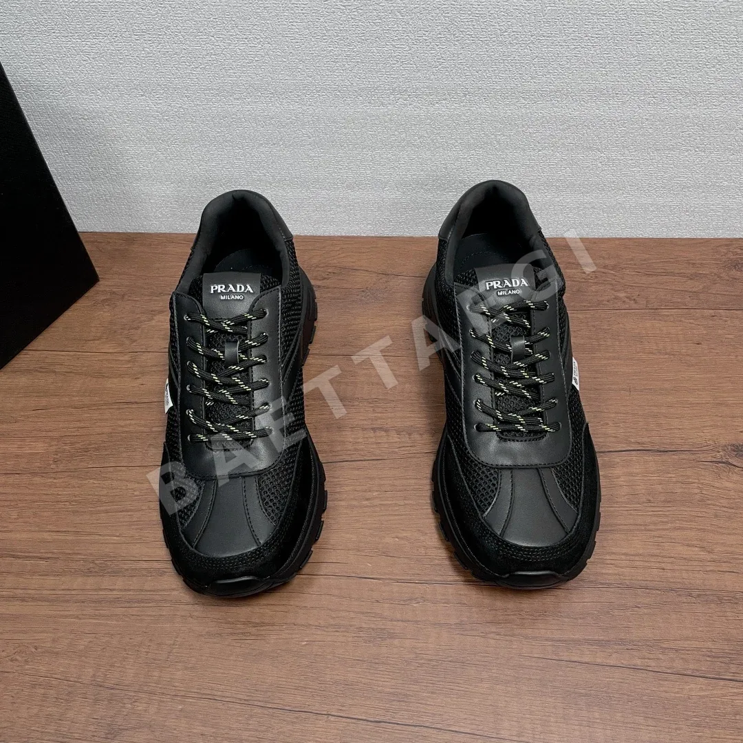 프라다 스니커즈 남성 블랙 메시 2E3159 상세 이미지 2