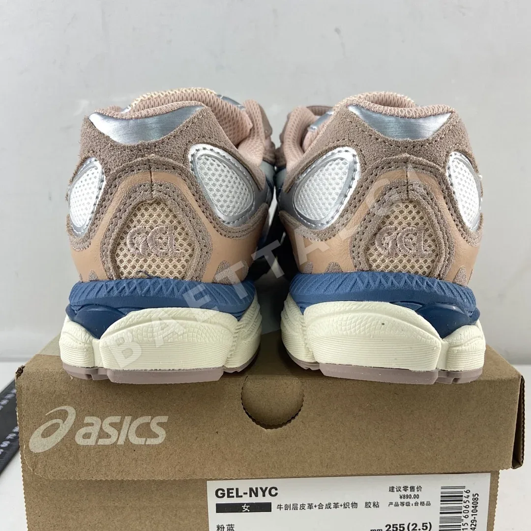 아식스 [HP] 젤 NYC 1202A429-104 200210 Asics Gel-NYC Cream Grey Floss Salmon 상세 이미지 3