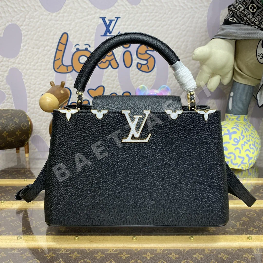 루이비통 캡시느 BB 플라워 크라운 핸드백 M23263