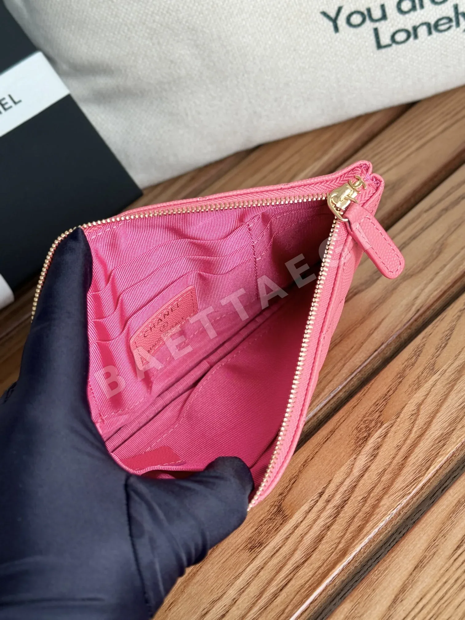 샤넬 누빔 소가죽 코인 지갑 상세 이미지 7