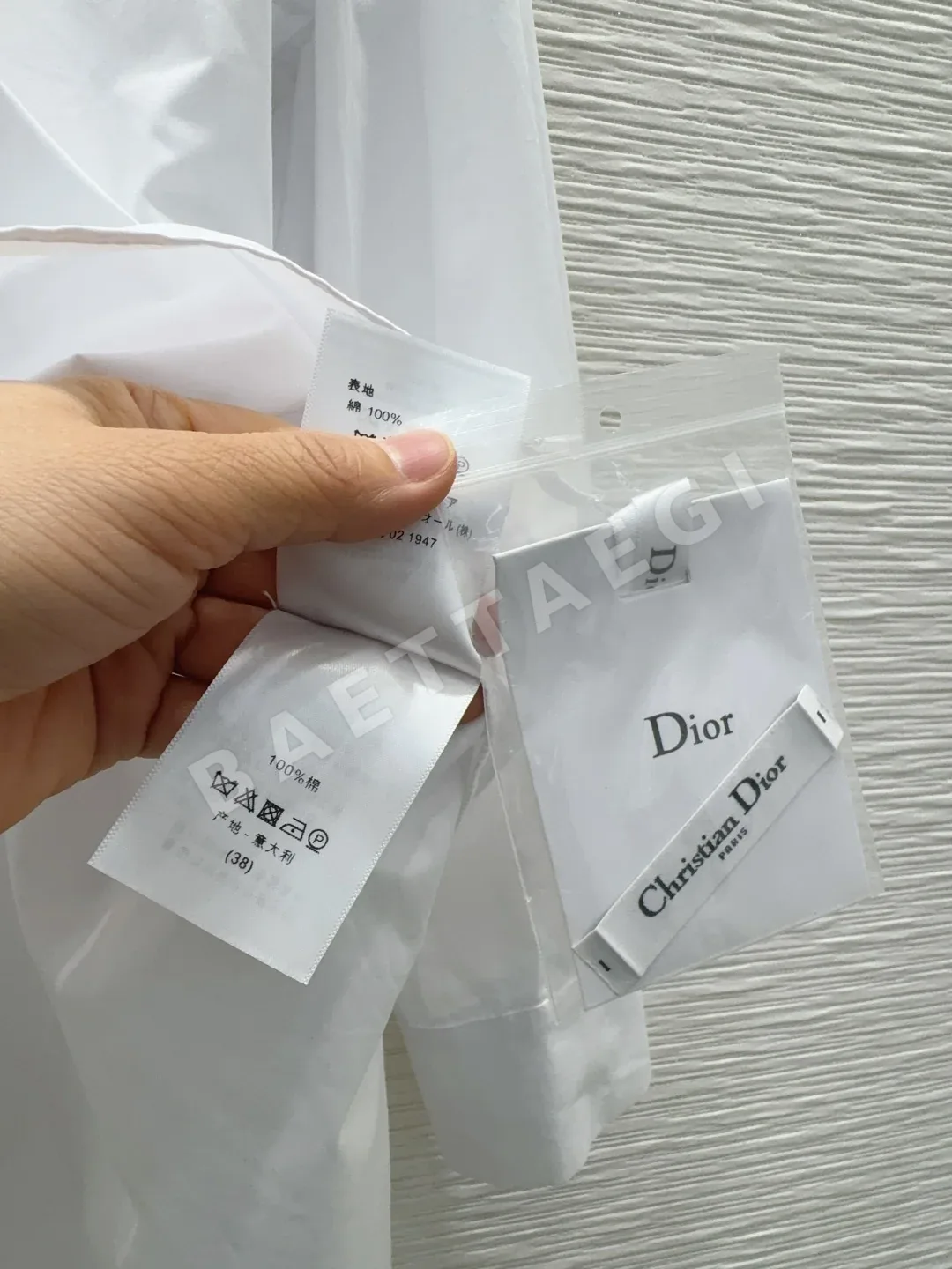 디올 입체 재단 여성 셔츠 상세 이미지 7