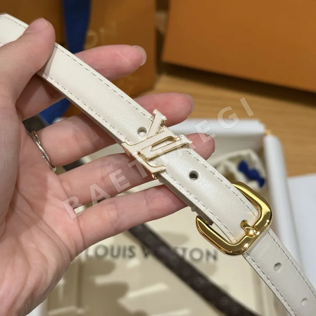 루이비통 1.5 cm 가죽 벨트 상세 이미지 4