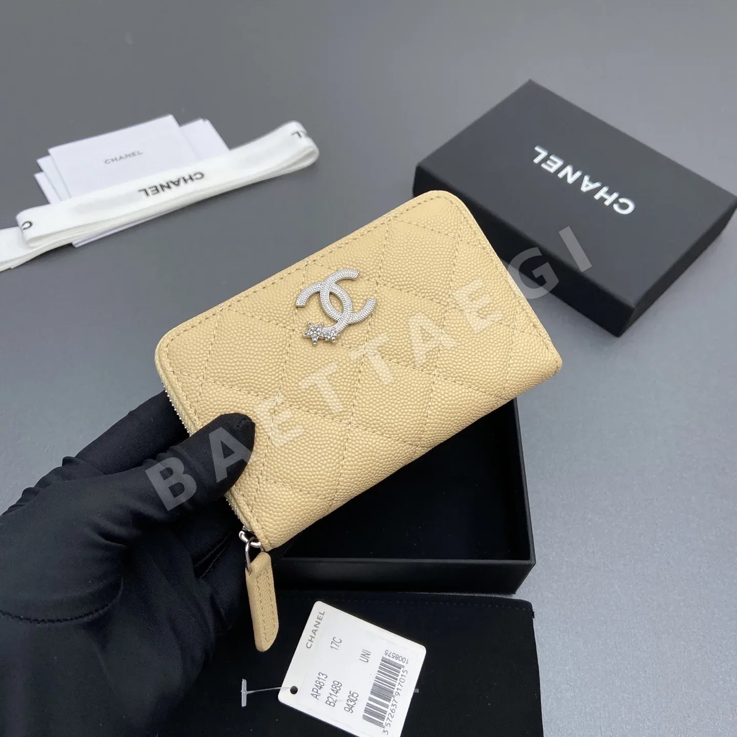 샤넬 스타 코인 카드 지갑 상세 이미지 5