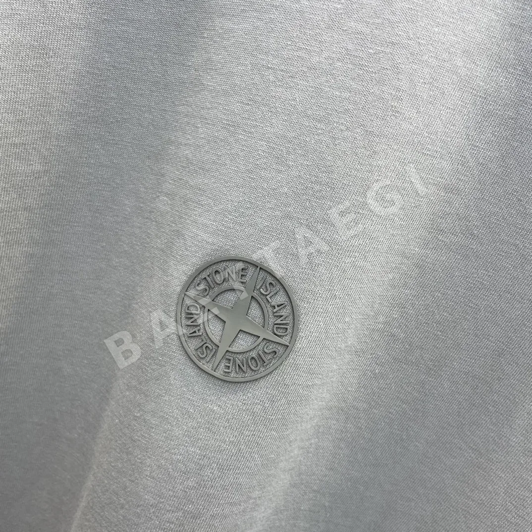 스톤아일랜드 컴퍼스 패턴 크루넥 반팔 티셔츠 상세 이미지 9