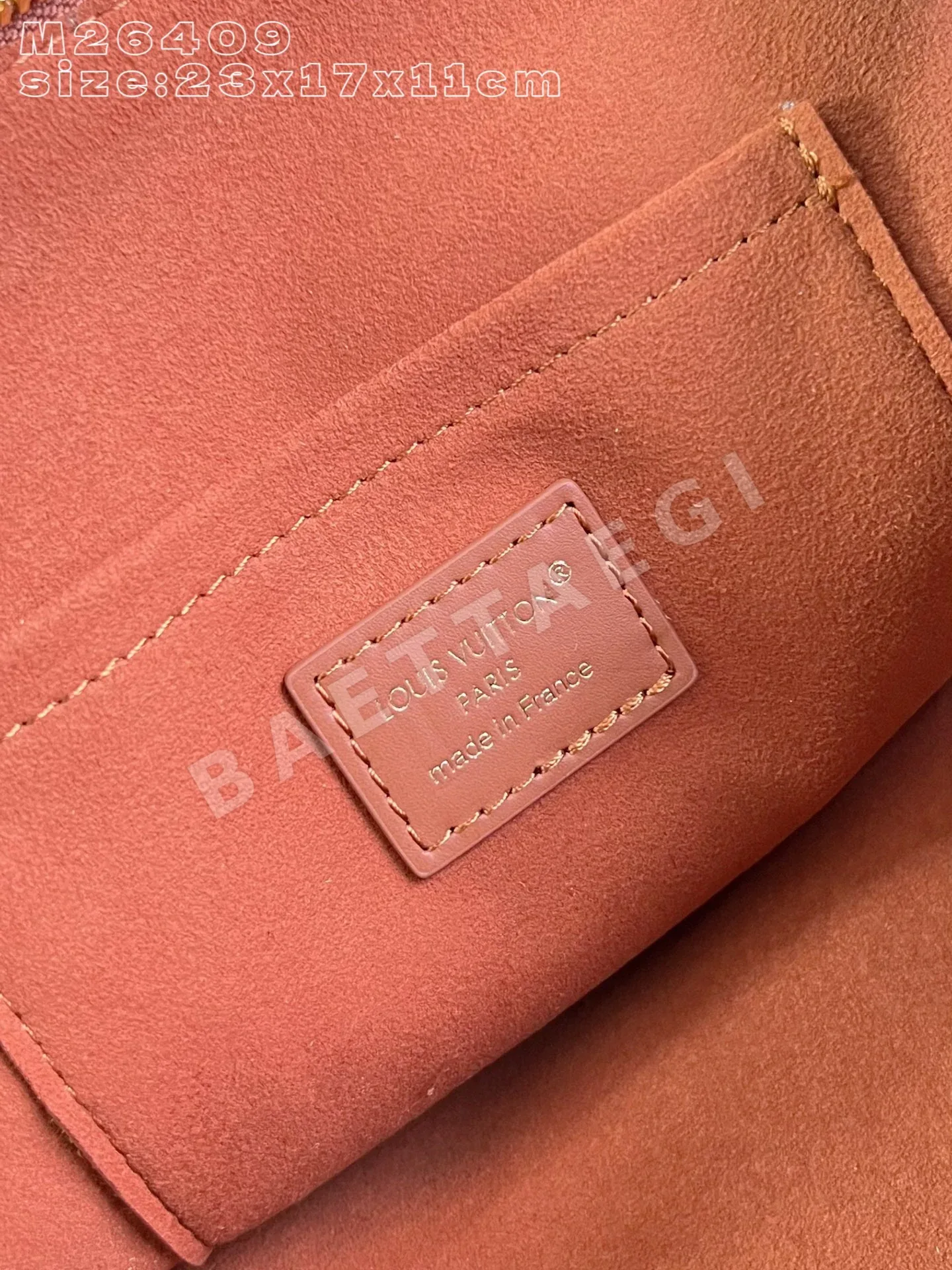 루이비통 M26409 브라운 알마 핸드백 BB 모노그램 상세 이미지 9
