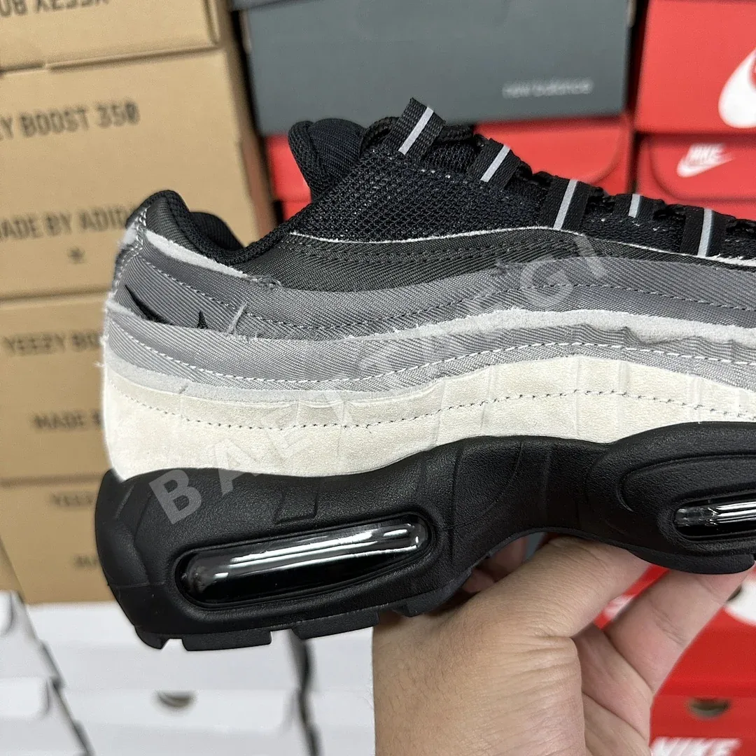 나이키 [GX] 에어 맥스 95 CU8406-101 201215 Nike Air Max 95 Comme Des Garcons Black Grey 상세 이미지 12