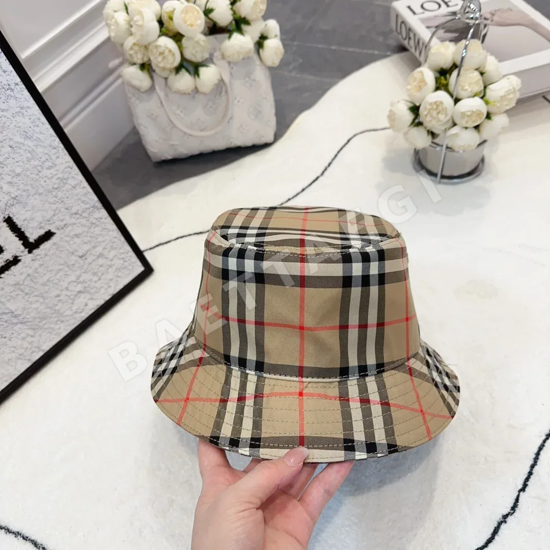 버버리 체크 피셔맨 햇 모자 상세 이미지 7