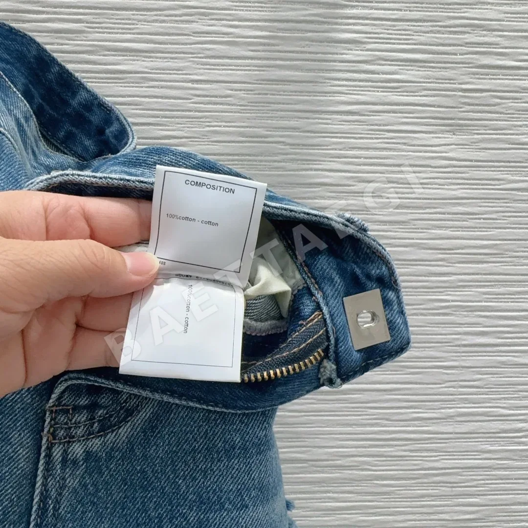 샤넬 여성 데님 반바지 상세 이미지 9