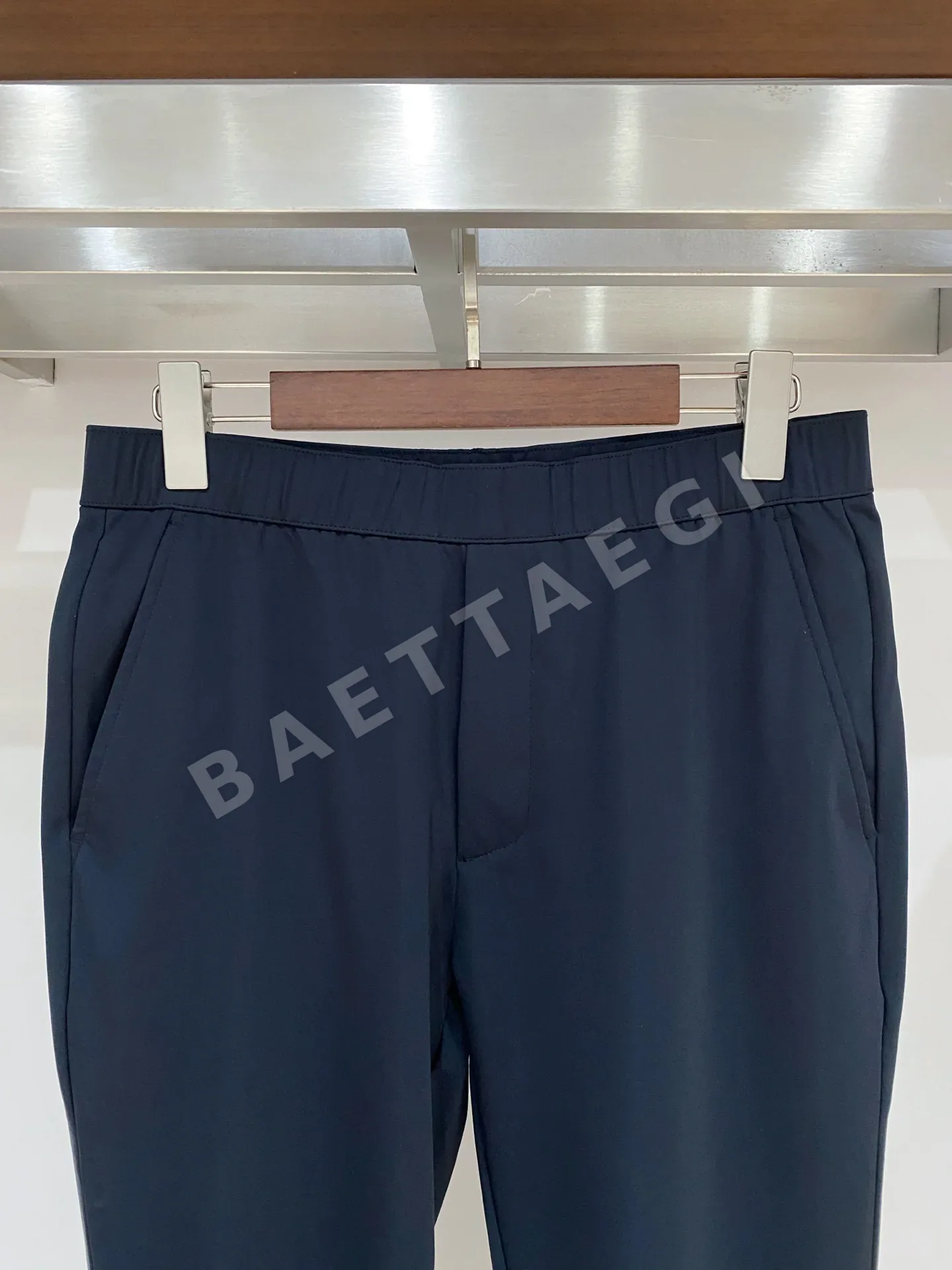 프라다 린넨 혼방 남성 바지 상세 이미지 2