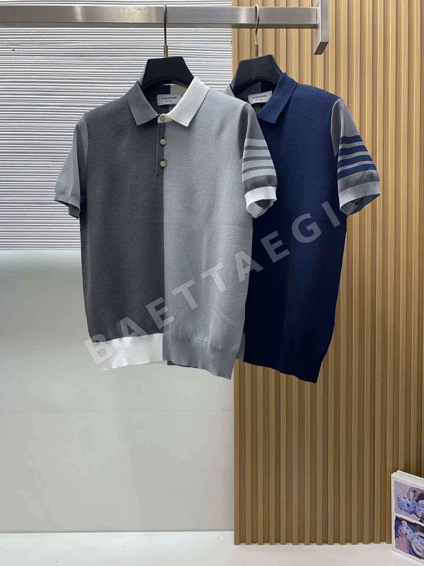 톰브라운 남성 반팔 SS 상세 이미지 7
