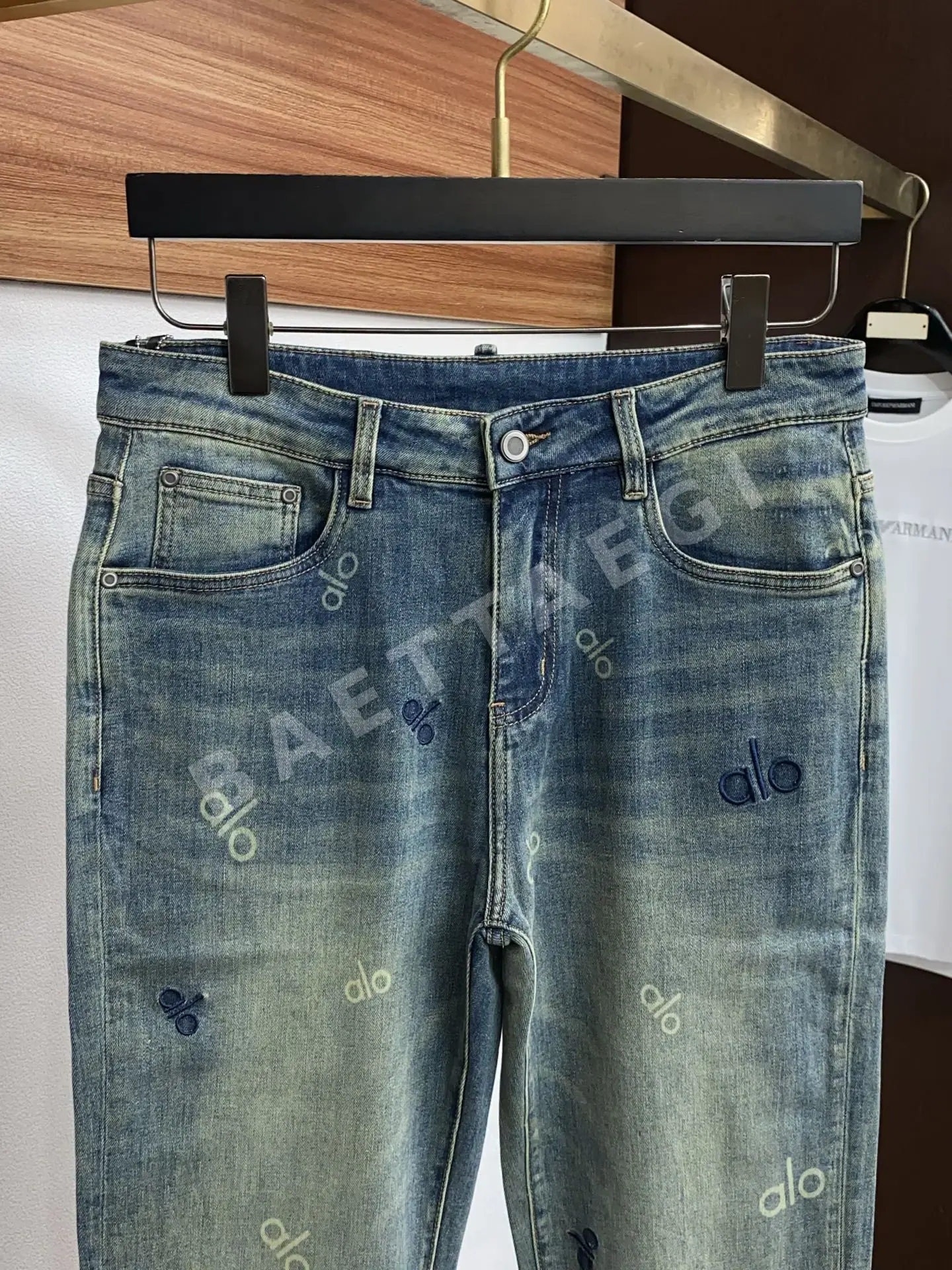알로 커스텀메이드 데님 남성 바지 상세 이미지 3