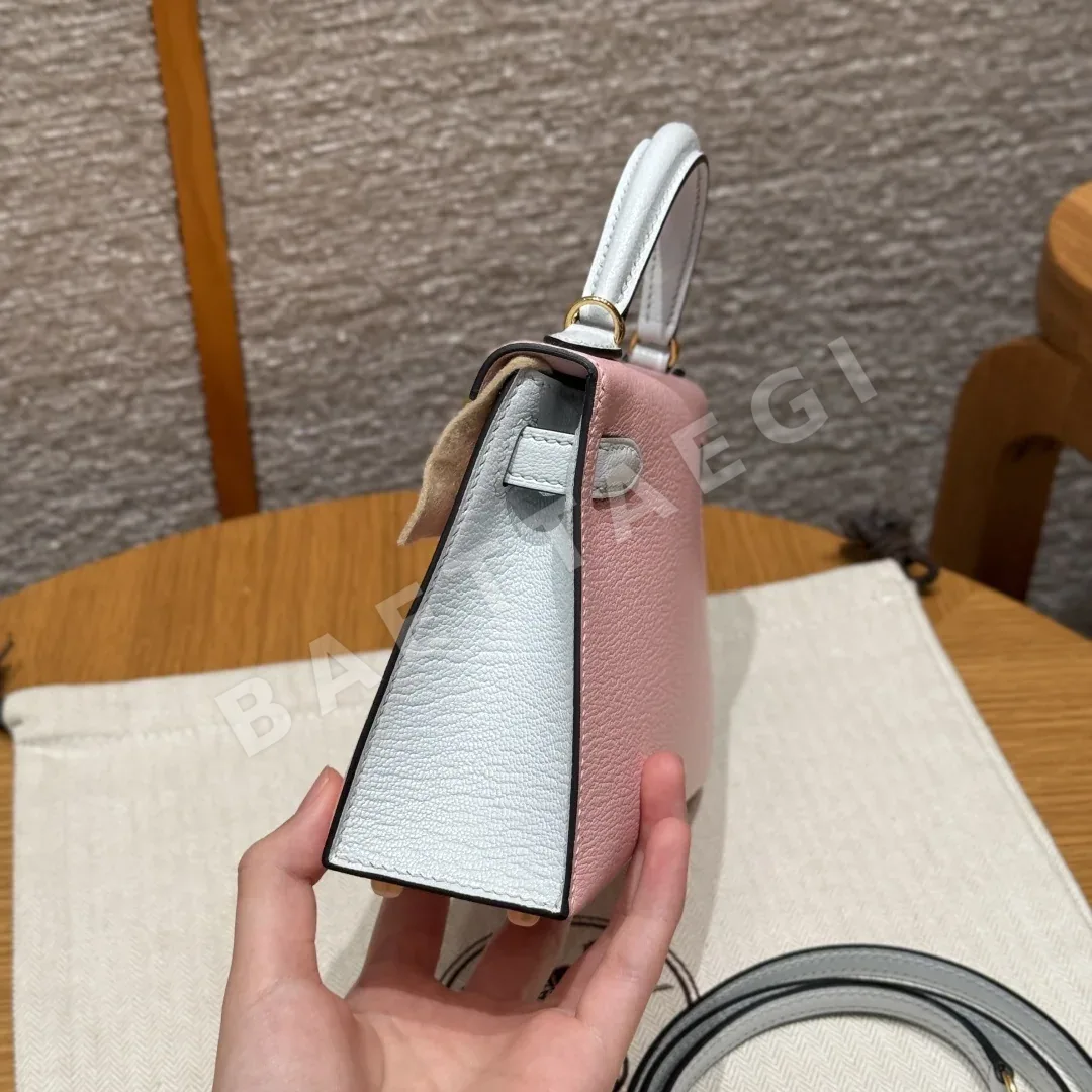 에르메스 미니 켈리 2 염소가죽 가방 상세 이미지 4