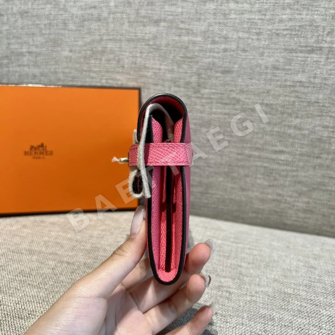 에르메스 켈리 롱 엡솜 가죽 지갑 상세 이미지 2