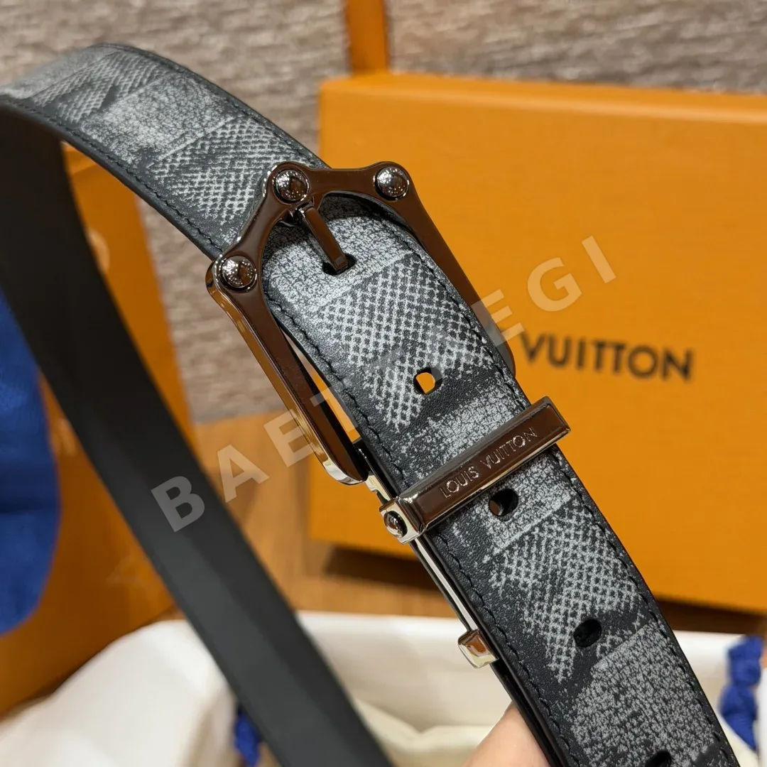 루이비통 JD330-FROG 30mm 리버시블 벨트 상세 이미지 5