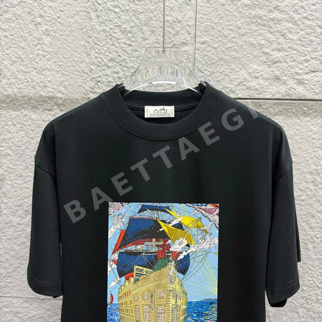 에르메스 남성 반팔 상세 이미지 2