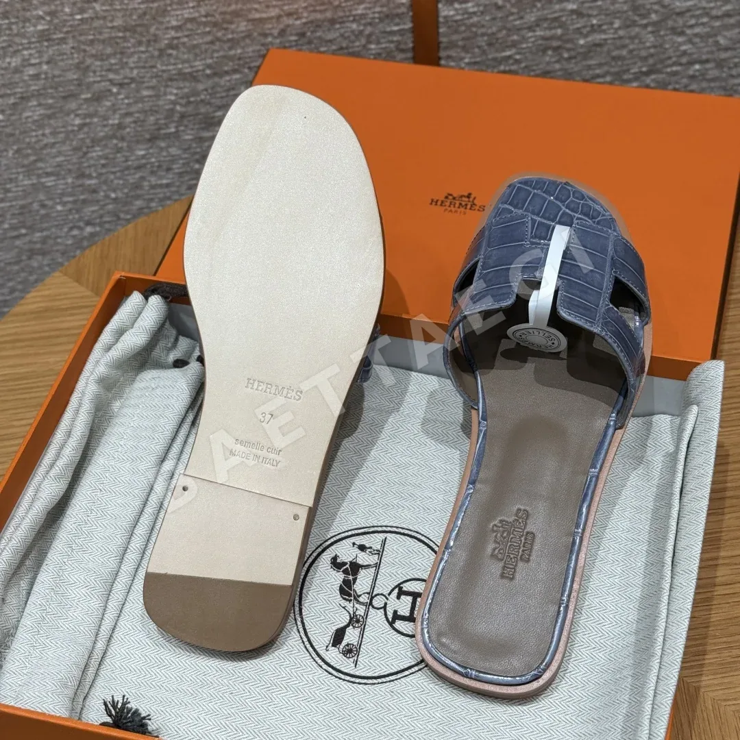 에르메스 오란 앨리게이터 샌들 상세 이미지 8