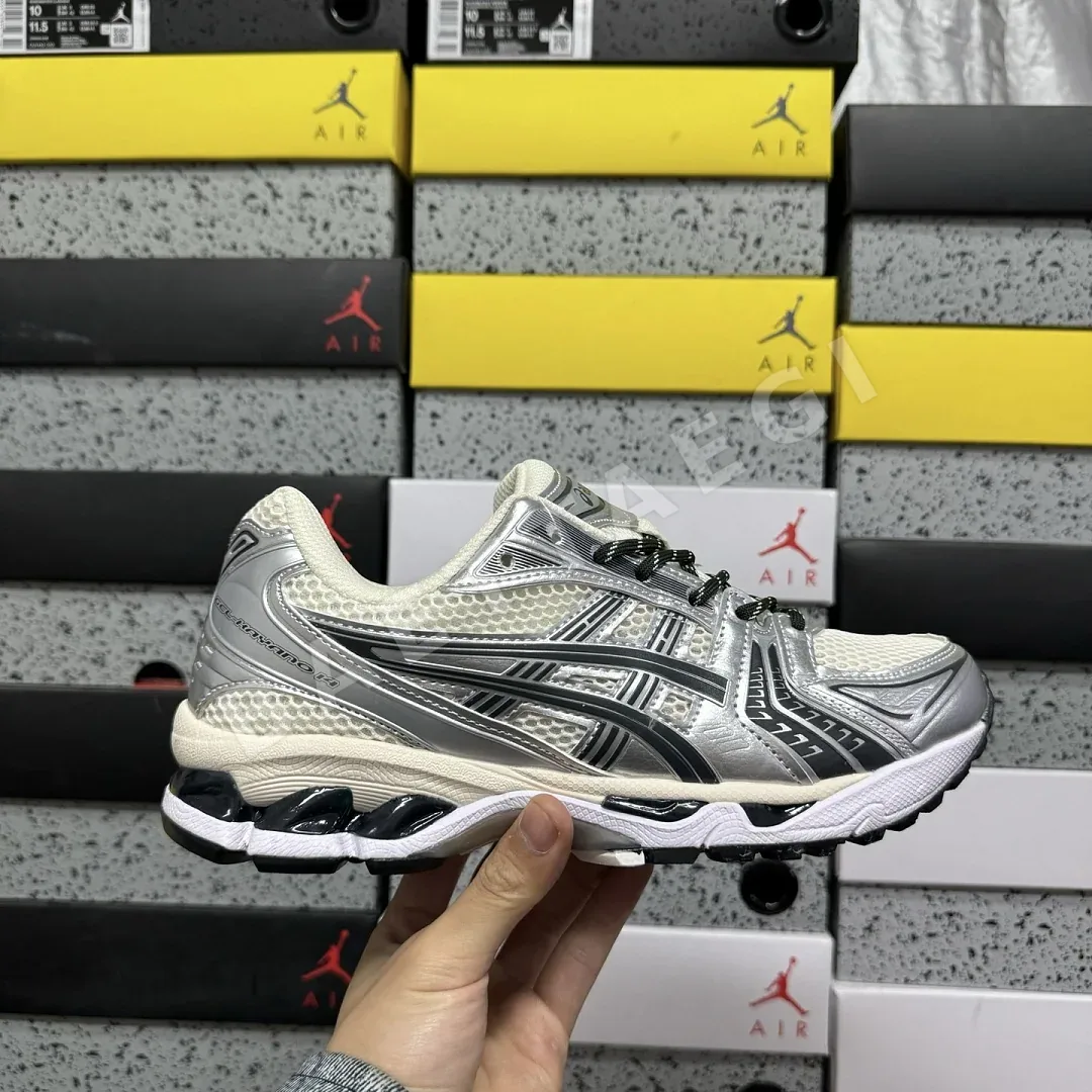 아식스 [LZ] 젤 카야노 14 1201A954-100 200595 Asics Gel-Kayano 14 Kith Cream Scarab 상세 이미지 2