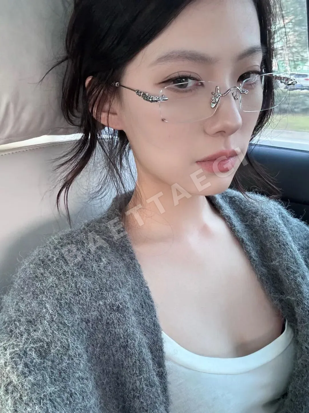크롬하츠 프레임리스 골드 실버 선글라스 상세 이미지 5