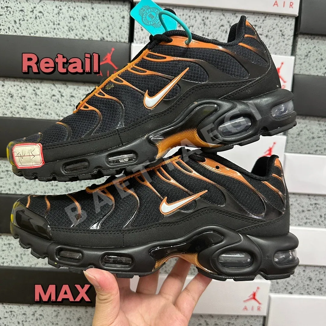 나이키 [DF] 에어 맥스 플러스 블랙 오렌지 FN6949-400 201074 Nike Air Max Plus Dark Obsidian 상세 이미지 11