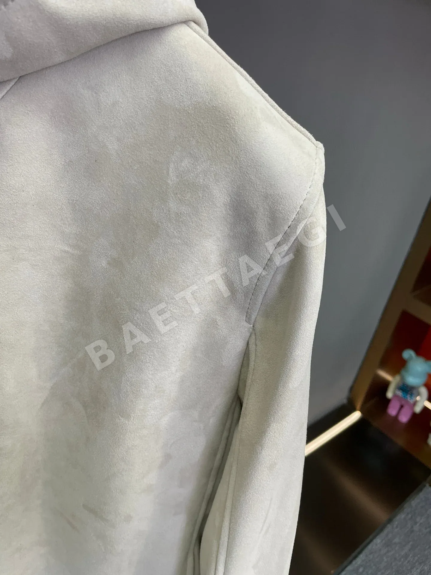 브루넬로쿠치넬리 스웨이드 램스킨 후드 자켓 상세 이미지 9
