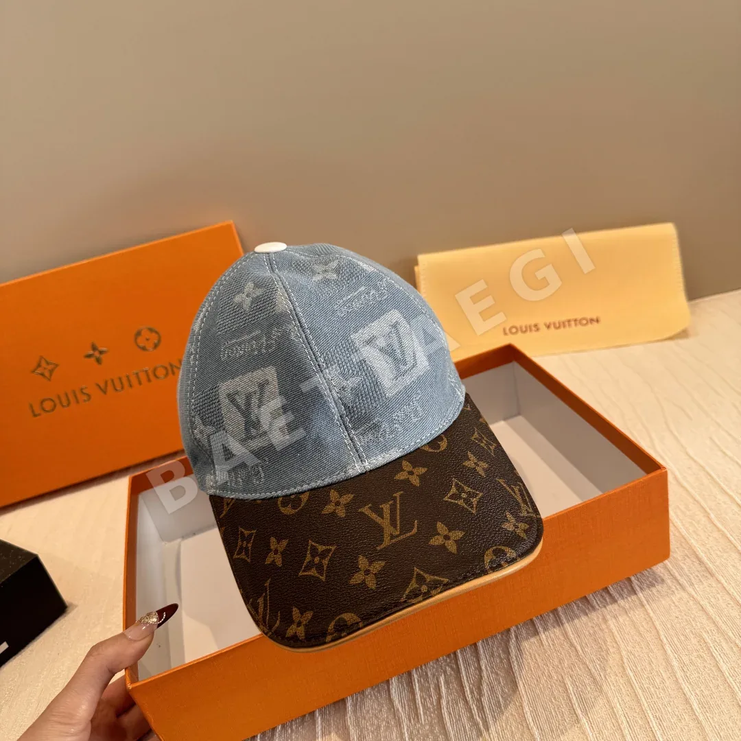 루이비통 모노그램 패치워크 베이스볼 캡 상세 이미지 1