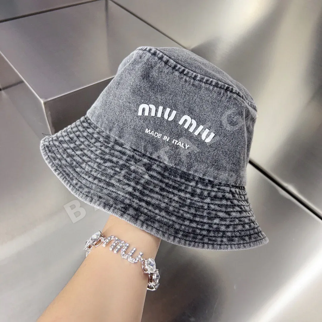 미우미우 데님 버킷햇 상세 이미지 6