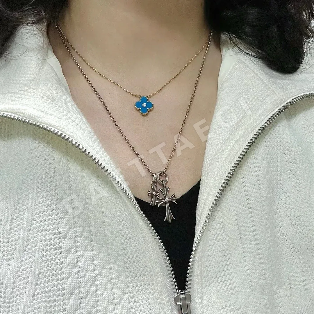 크롬하츠 다이아몬드 크로스 목걸이 상세 이미지 6