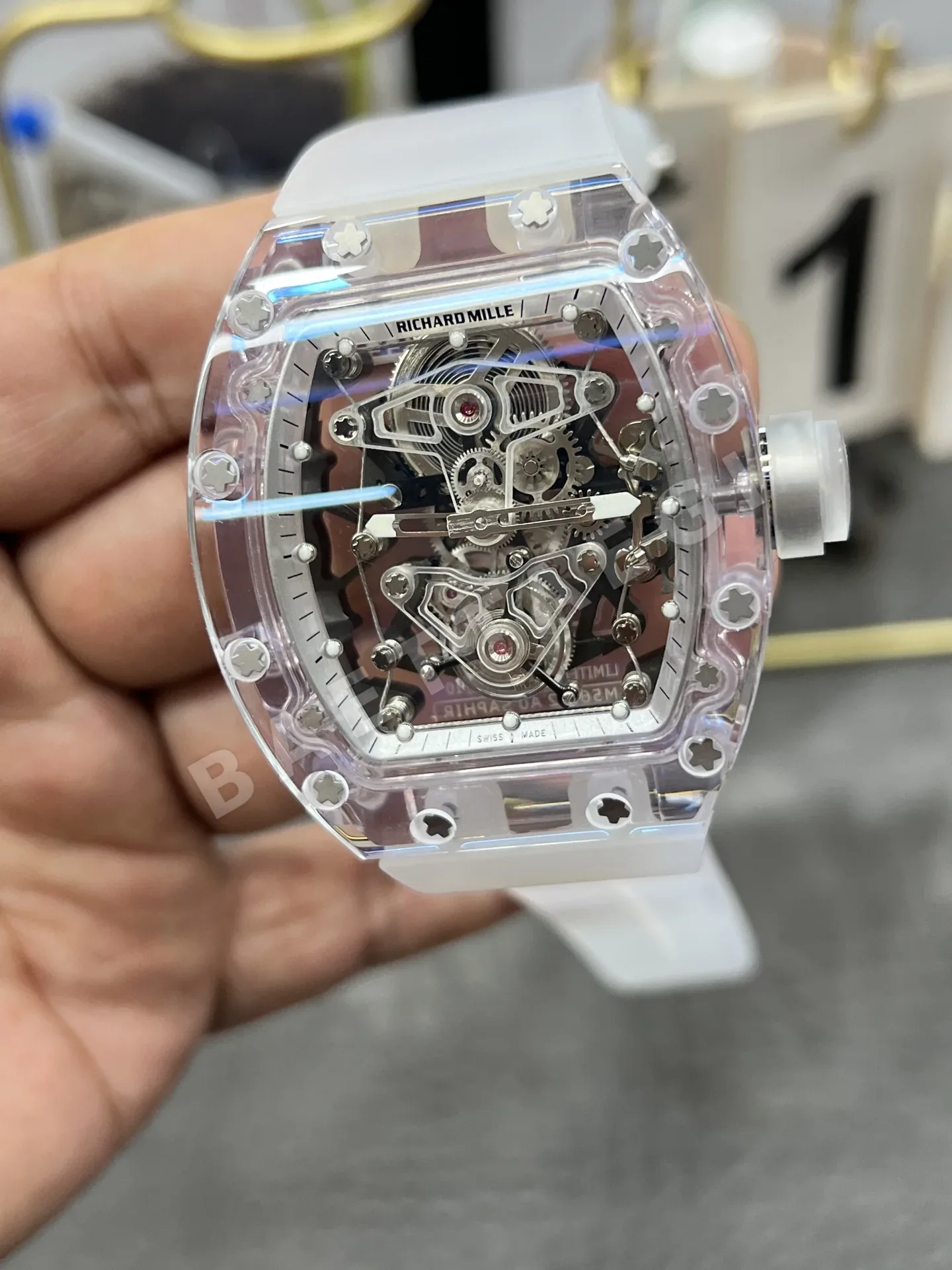 리차드밀 RM56-02 리미티드 에디션 투르비용 남성 시계 레플리카 44849 Richard Mille 상세 이미지 5