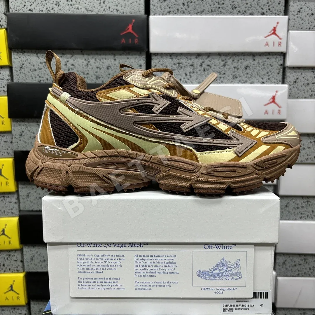 오프화이트 비 라이트 백 브라운 블랙 202485 Off White Be Right Back 상세 이미지 1