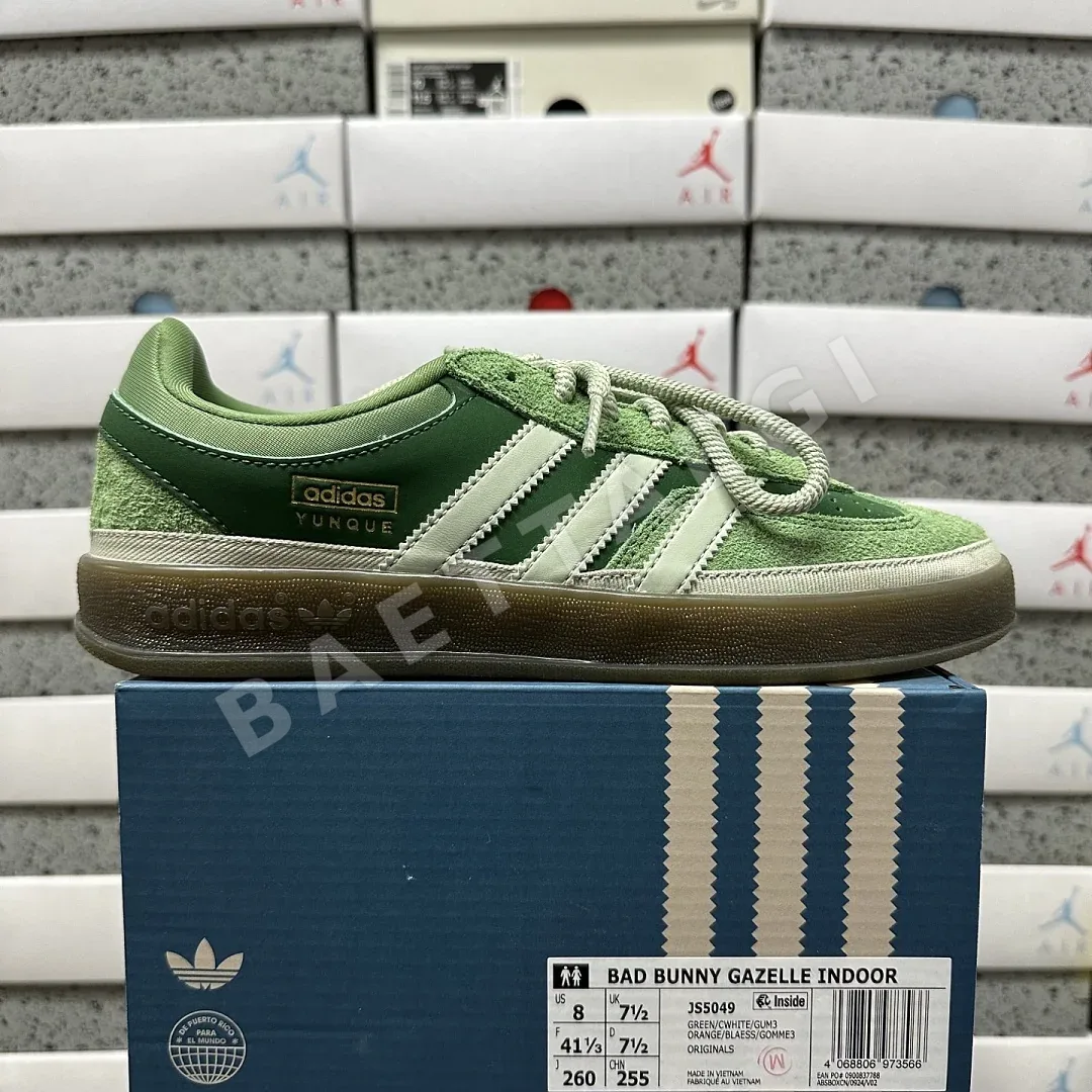 아디다스 [GOD] 가젤 인도어 JS5049 200821 Adidas Gazelle Indoor Bad Bunny El Yunque