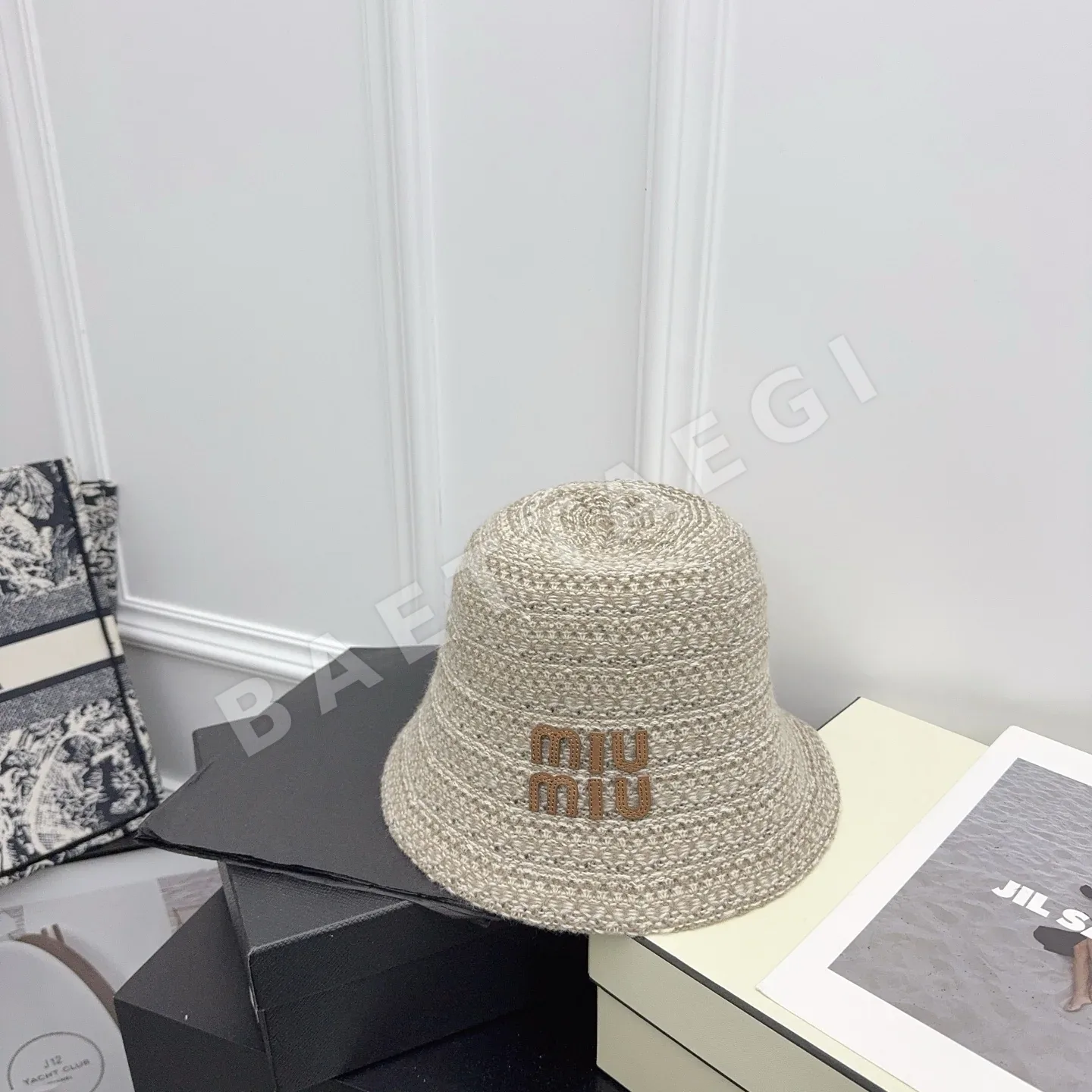 미우미우 모자 80905 Miu Miu Cap 상세 이미지 6