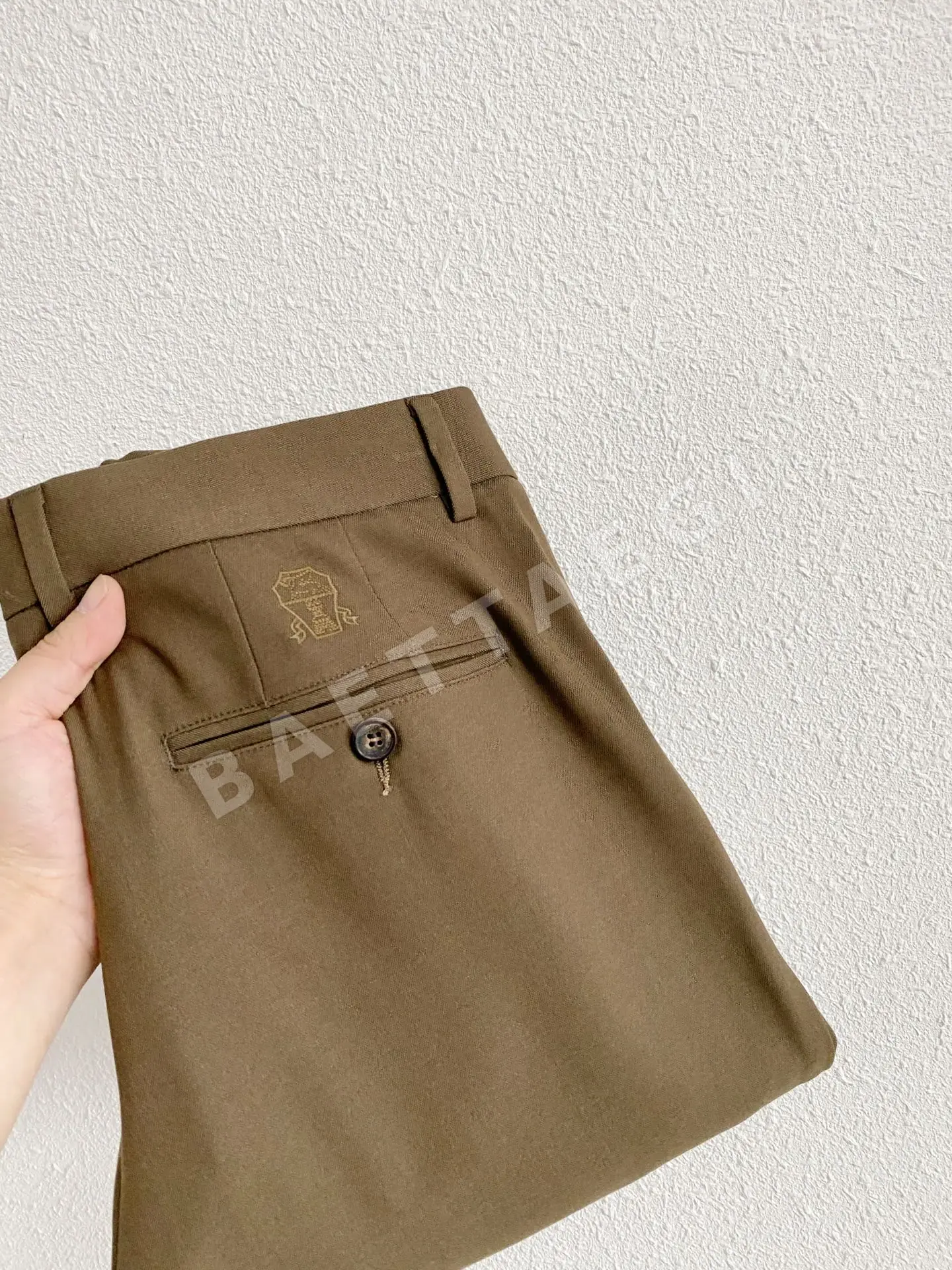 브루넬로쿠치넬리 울 혼방 남성 바지 상세 이미지 10