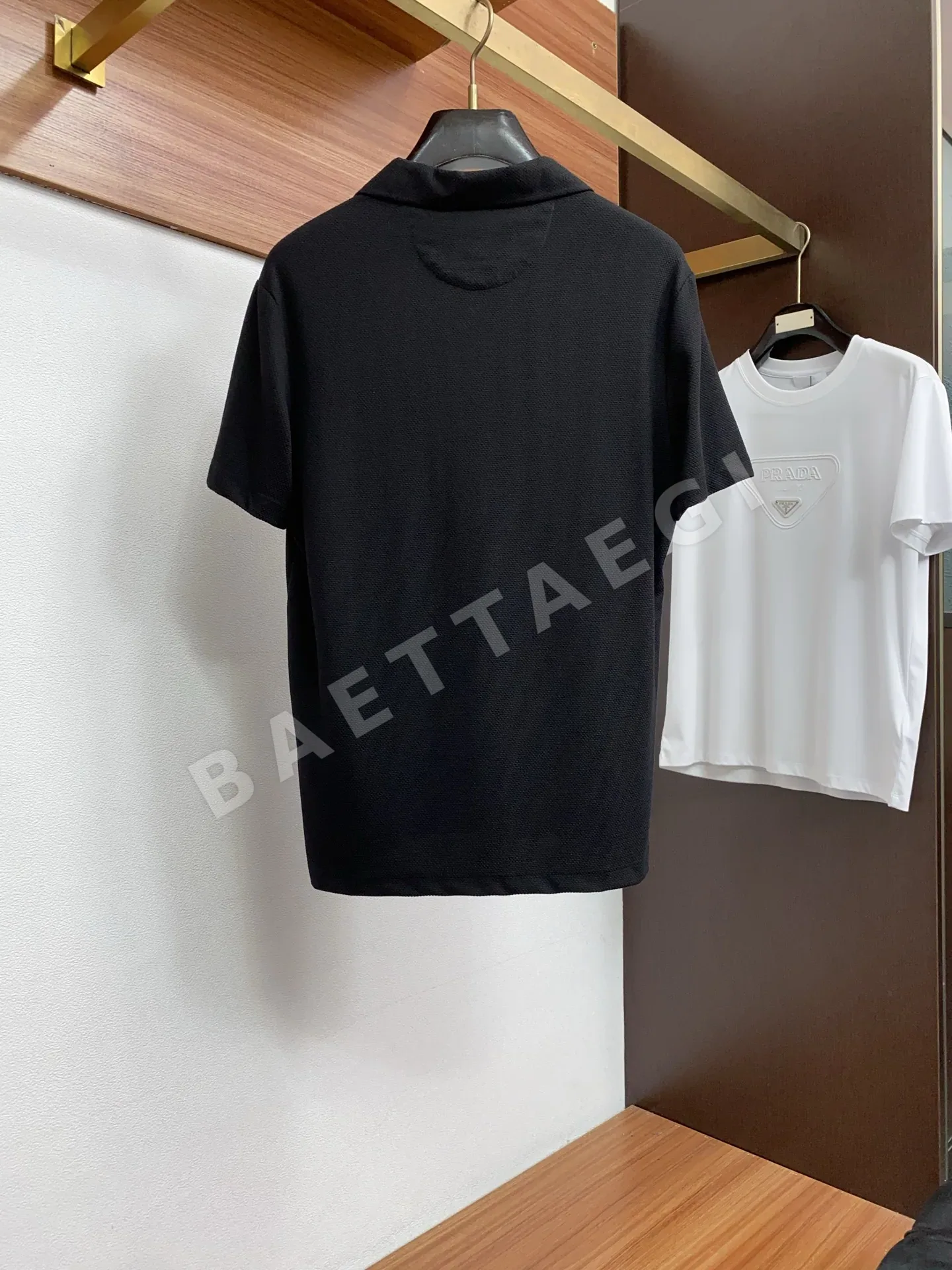 브루넬로쿠치넬리 남성 실크 혼방 반팔 폴로셔츠 상세 이미지 10