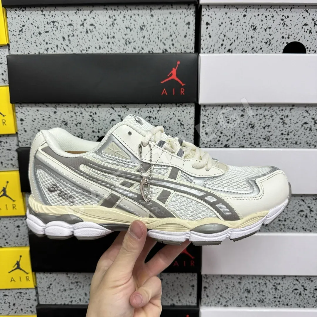 아식스 [GX] 젤 NYC 2055 1203A542-250 200542 Asics Gel-NYC 2055 Cream Steel 상세 이미지 6