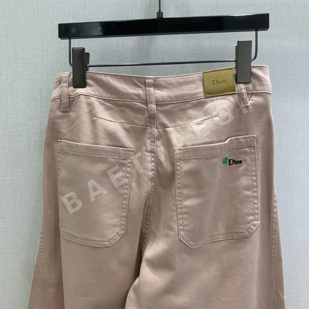 디올 와이드 레그 데님 바지 상세 이미지 6