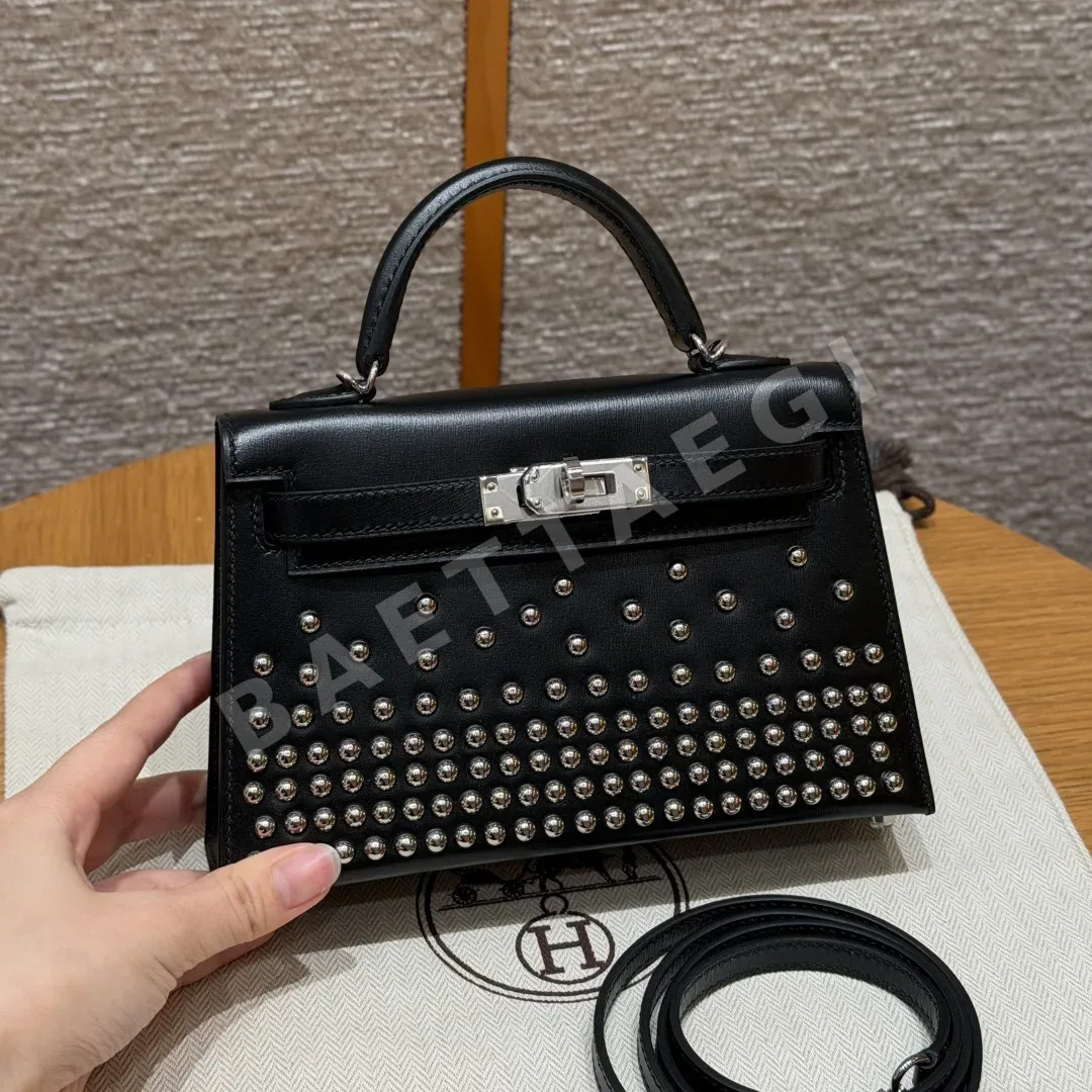 에르메스 켈리 미니 2 가죽 가방 164188