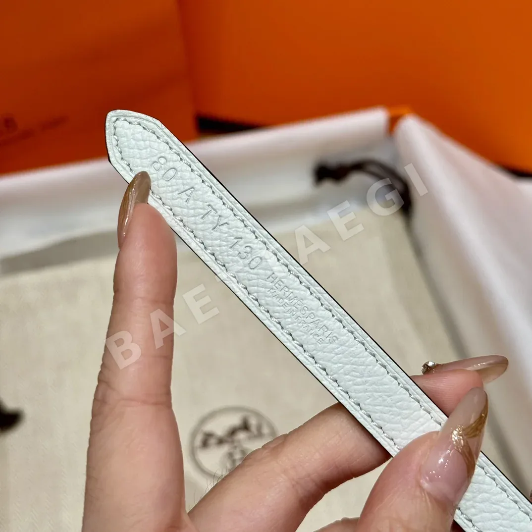 에르메스 셰느당크르 H버클 양면 벨트 상세 이미지 9